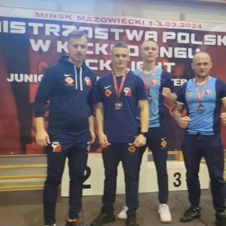 Filip i Jacek Śronek na Mistrzostwach Polski w kickboxingu