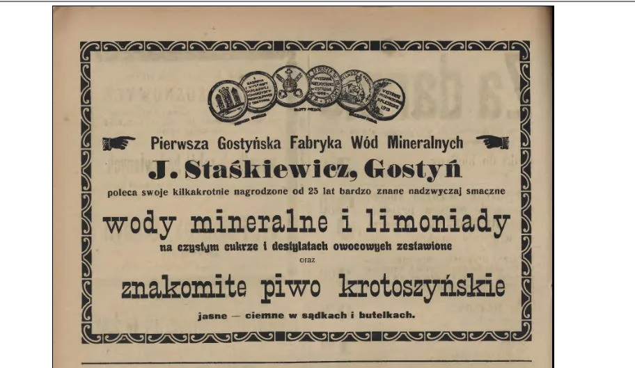 Zakupy przed Wielkanocą w Gostyniu 100 lat temu. Świąteczna reklama