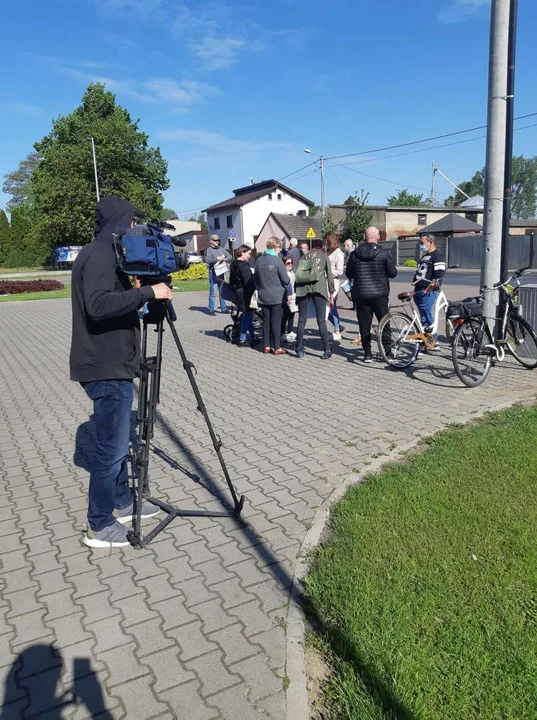 Mieszkańcy Goliny protestują