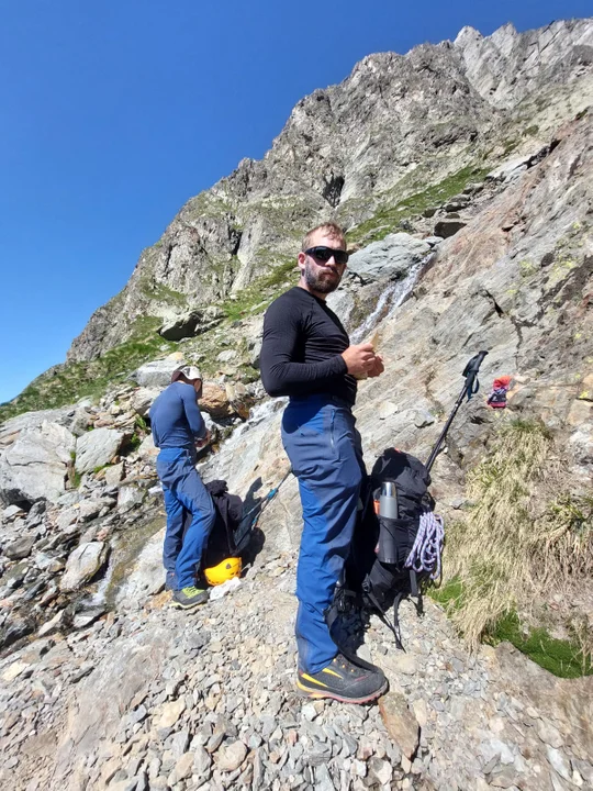 Ultramaratończyk Rafał Przybył z Bodzewka Pierwszego zdobył Mont Blanc