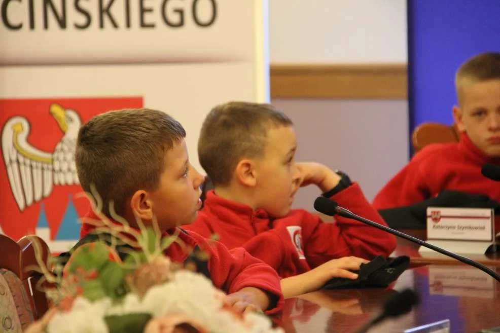 Półkoloniści z Goliny w jarocińskim starostwie