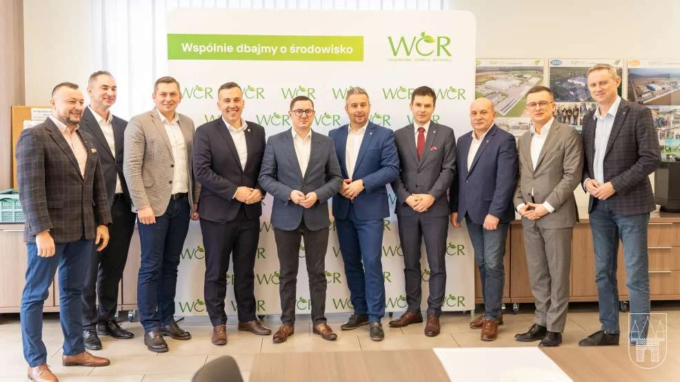 Wiceminister Miłosz Motyka w Wielkopolskim Centrum Recyklingu w Jarocinie