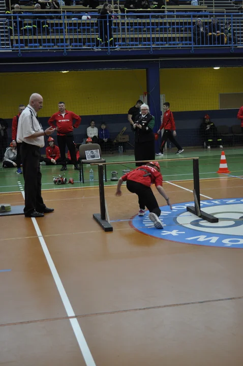 OSP Dzięczyna na Halowym Turnieju Sportowo-Pożarniczym MDP w Ostrzeszowie