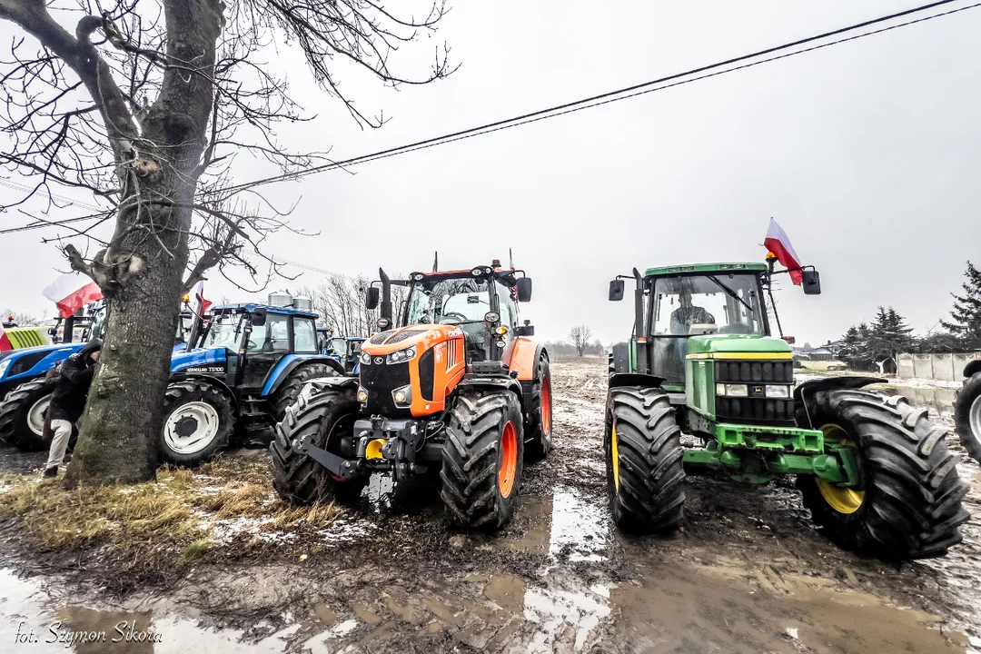 Protest rolników w powiecie krotoszyńskim