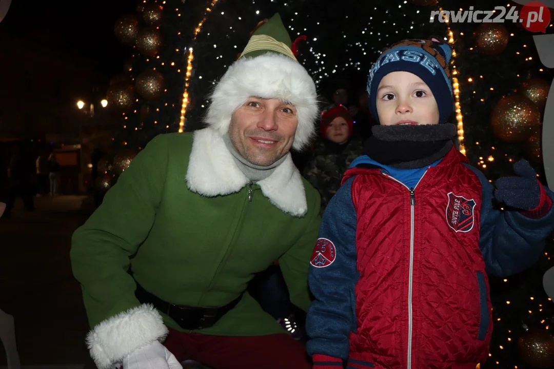 Spotkanie ze Świętym Mikołajem na Rawickim Jarmarku Bożonarodzeniowym