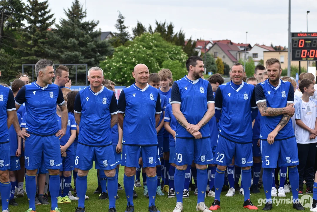 Mecz oldboyów Kani Gostyń i Lecha Poznań na 100-lecie Kani