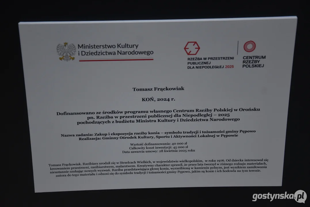 Inauguracja życia kulturalnego w nowej bibliotece publicznej w Pępowie