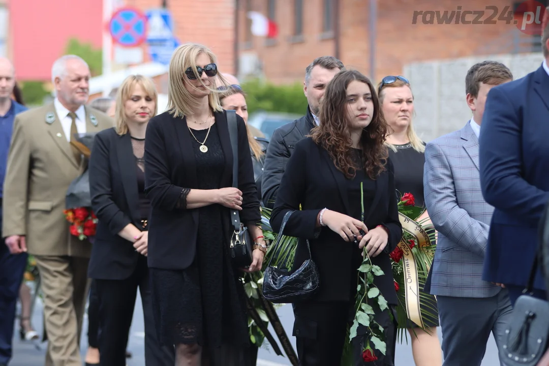 Delegacje na ceremonii pogrzebowej śp. Kazimierza Chudego