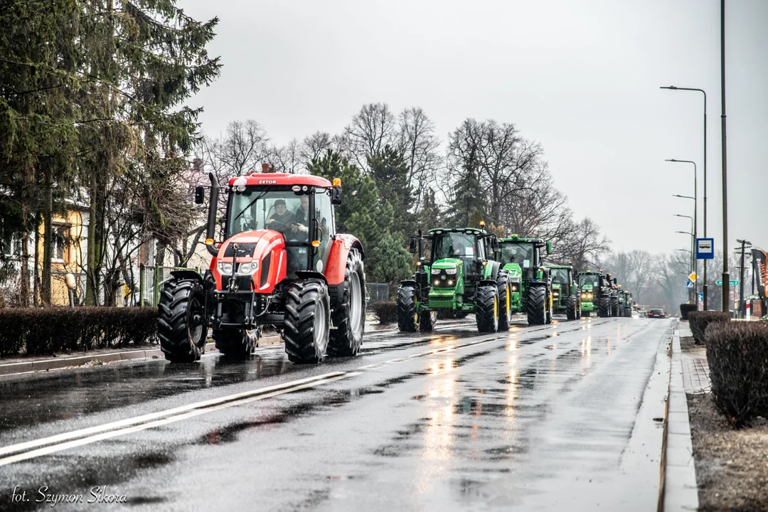 Protest rolników w powiecie krotoszyńskim