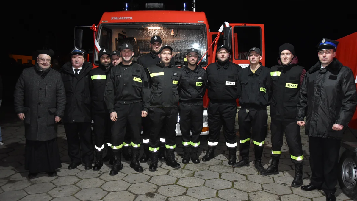 Do jednostki OSP w Kunowie przyjechał wóz strażacki