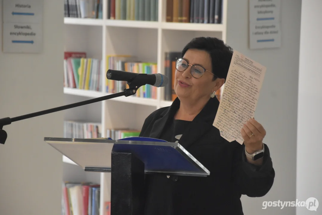 Przekazanie listu pożegnalnego rodzinie Józefa Jankowiaka z Pępowa straconego przez nazistów w Niemczech w 1943 roku