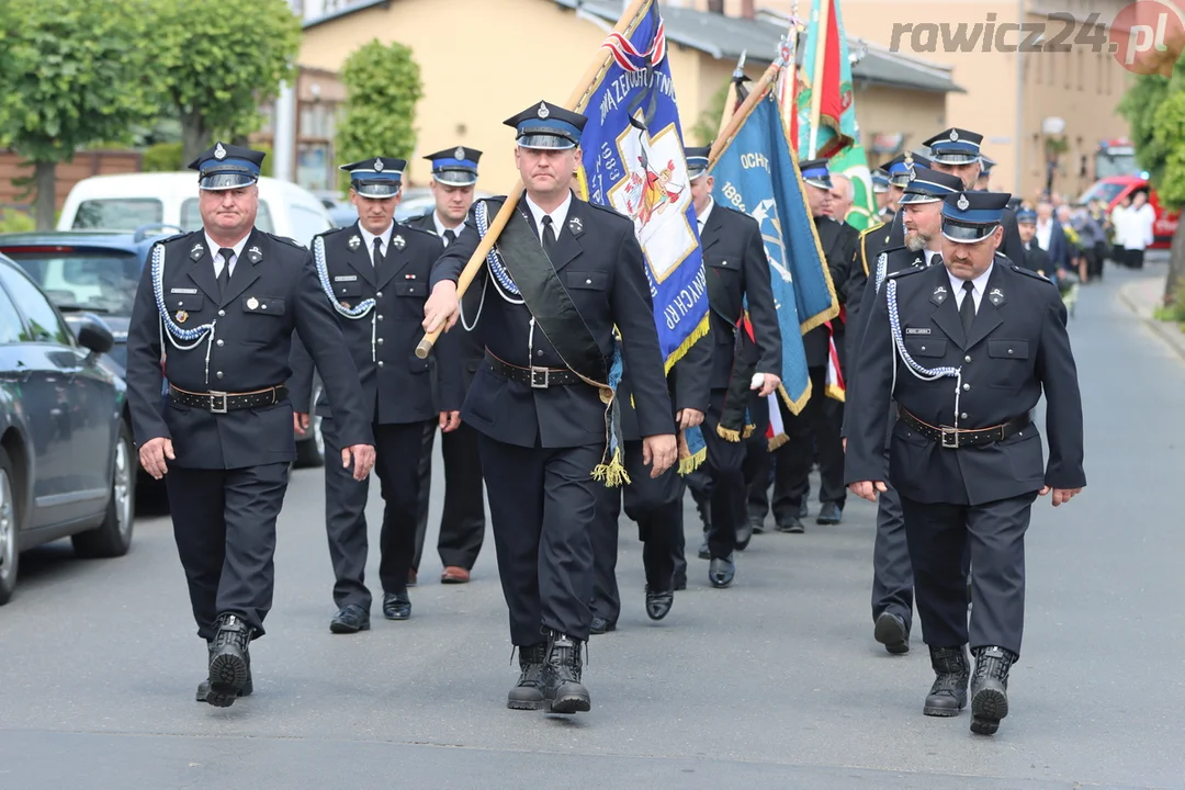 Delegacje na ceremonii pogrzebowej śp. Kazimierza Chudego