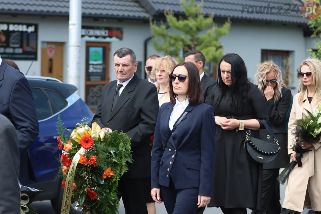 Delegacje na ceremonii pogrzebowej śp. Kazimierza Chudego