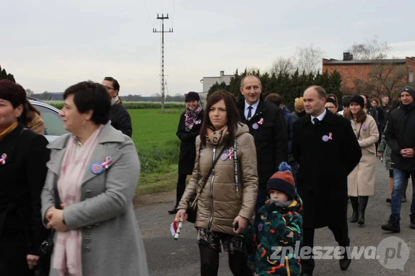 Nadanie imienia Powstańców Wielkopolskich Szkole Podstawowej w Żegocinie