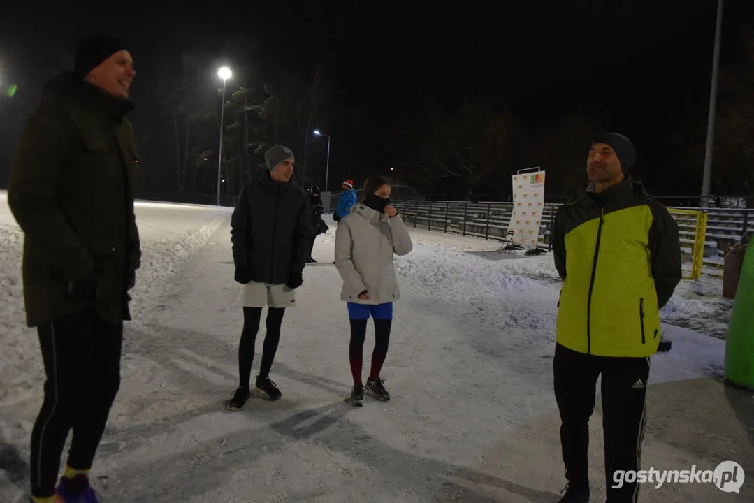 I Bieg Mikołajkowy na stadionie w Gostyniu