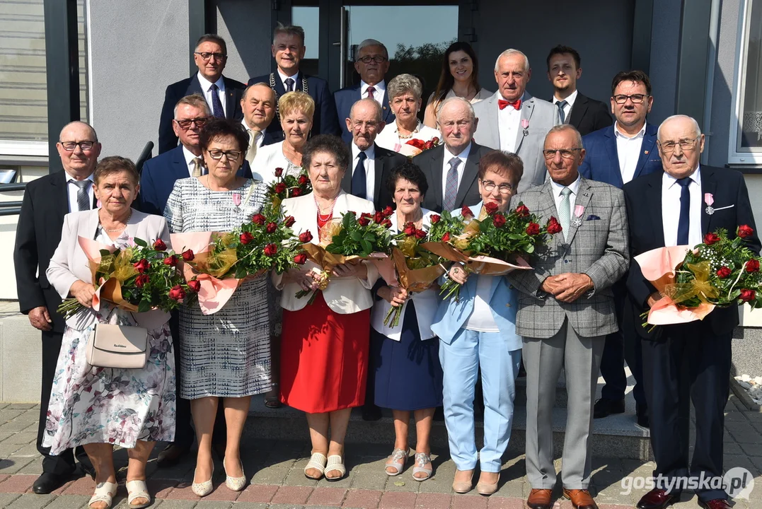 Jubileusze małżeńskie w gminie Pępowo