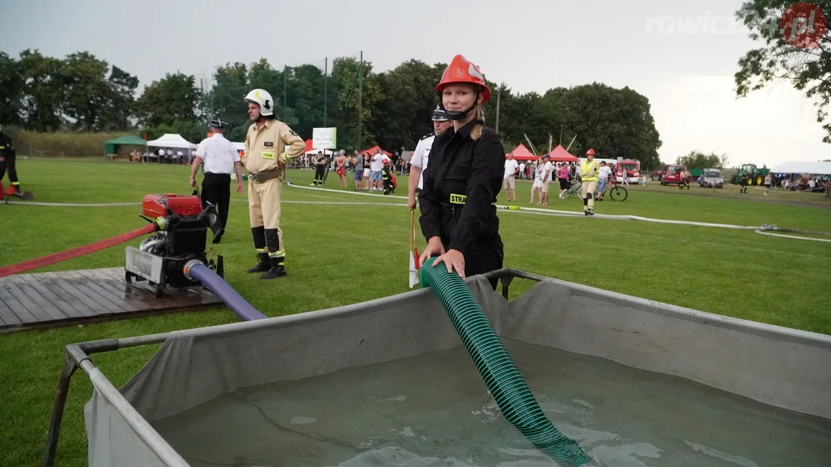 Ćwiczenie bojowe i podsumowanie Gminnych Zawodów Sportowo-Pożarniczych w Jutrosinie