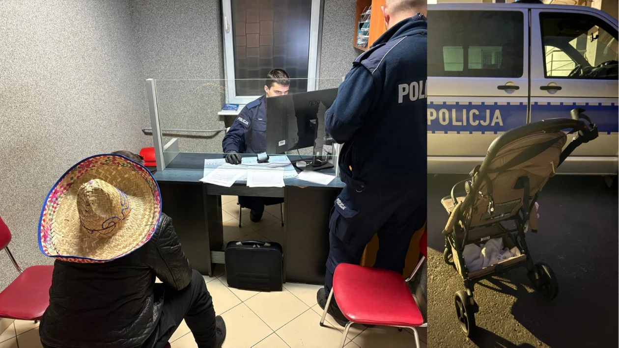 Ukradł wózek dziecięcy i długo się nim nie nacieszył. Policjant po służbie zauważył go na ulicy