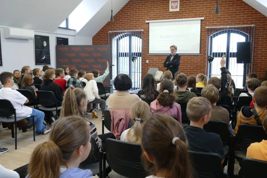 Spotkanie z Michałem Rusinkiem