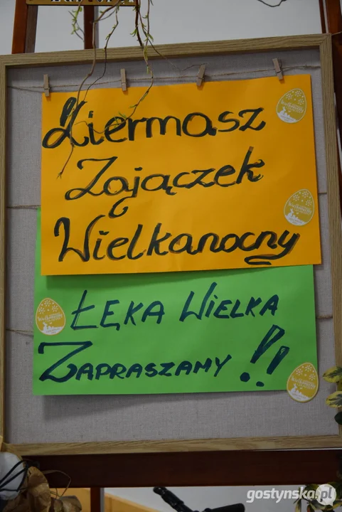 Rękodzielniczy kiermasz wielkanocny w Łęce Wielkiej