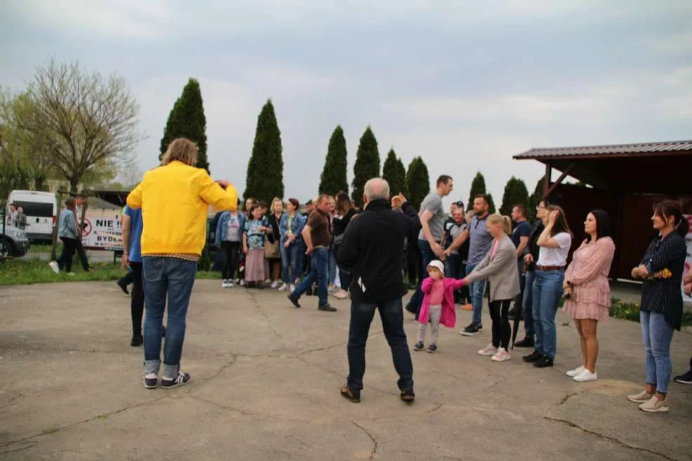 Protest przeciwko budowie ogromnej obowy w Kadziaku