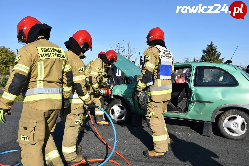 Ćwiczenia służb w Sarnowie i Rawiczu