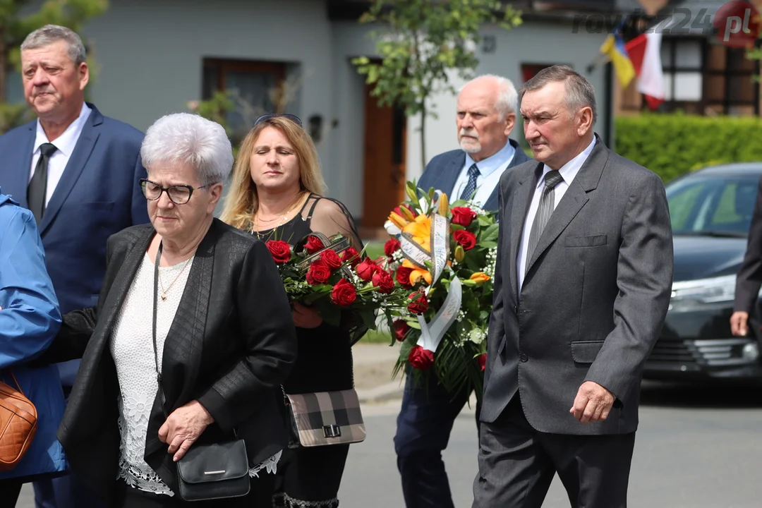 Delegacje na ceremonii pogrzebowej śp. Kazimierza Chudego