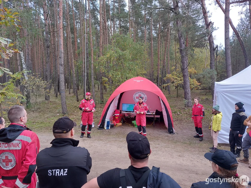 Ratownicy PCK Poznań i strażacy z OSP powiatu gostyńskiego współdziałali ramie w ramię