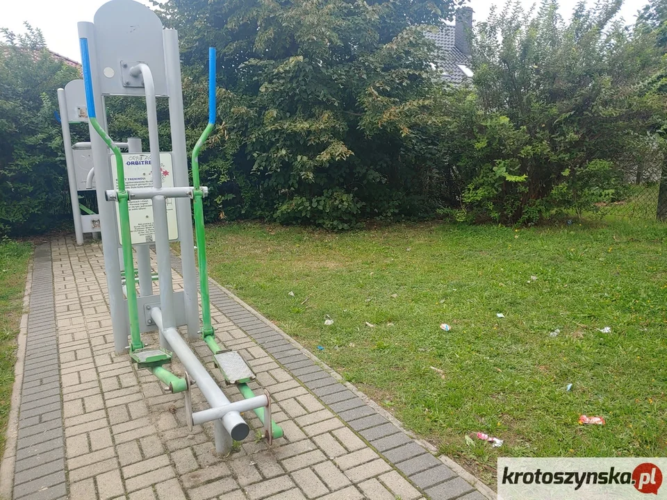 Plac zabaw przy ul. Kurpińskiego w Krotoszynie