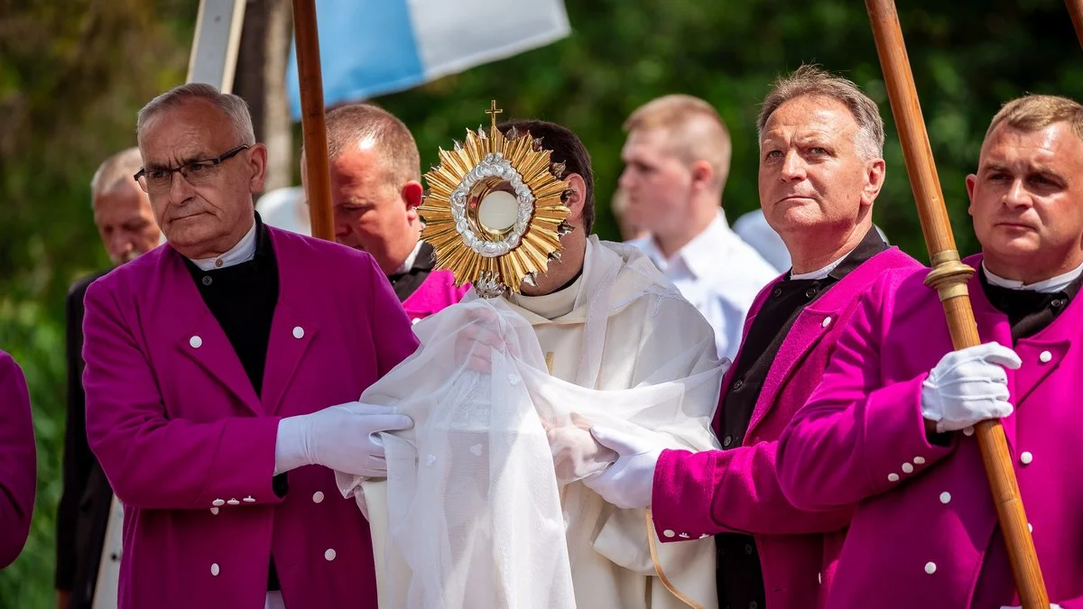 Procesja Bożego Ciała w Domachowie