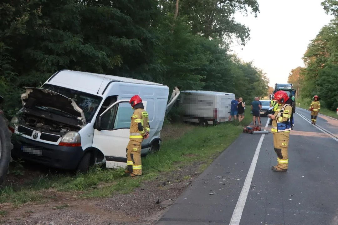 Wypadek na trasie Smolice - Dłoń