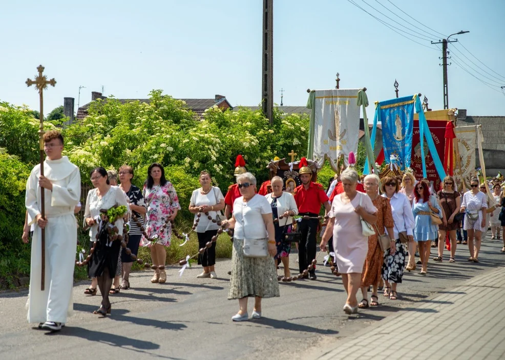 Procesja Bożego Ciała w Choczu