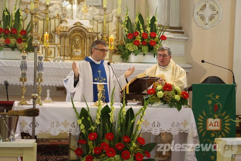 Odpust i wprowadzenie nowego księdza w Kuczkowie