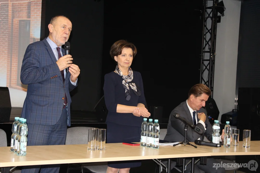 Spotkanie z przedstawicielami rządu PiS w Zajezdni Kultury w Pleszewie