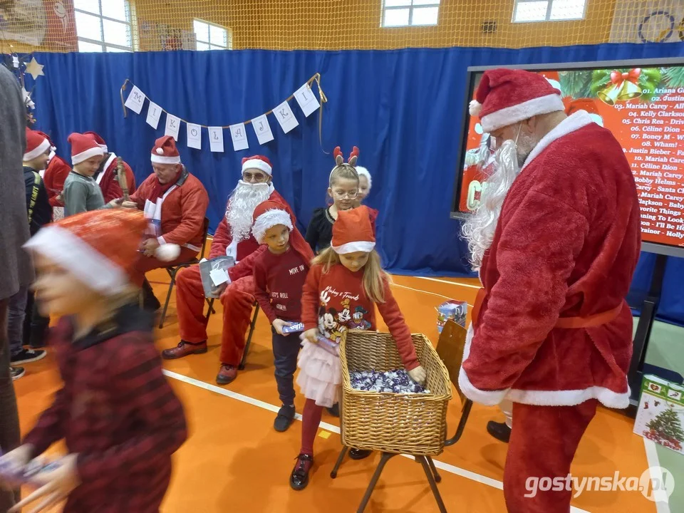 Mikołaje na motorach w Bodzewie