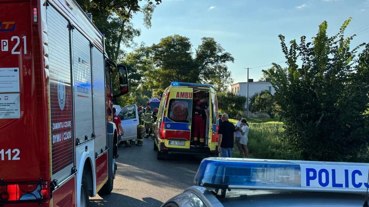 Wypadek na drodze Radlin - Wilkowyja