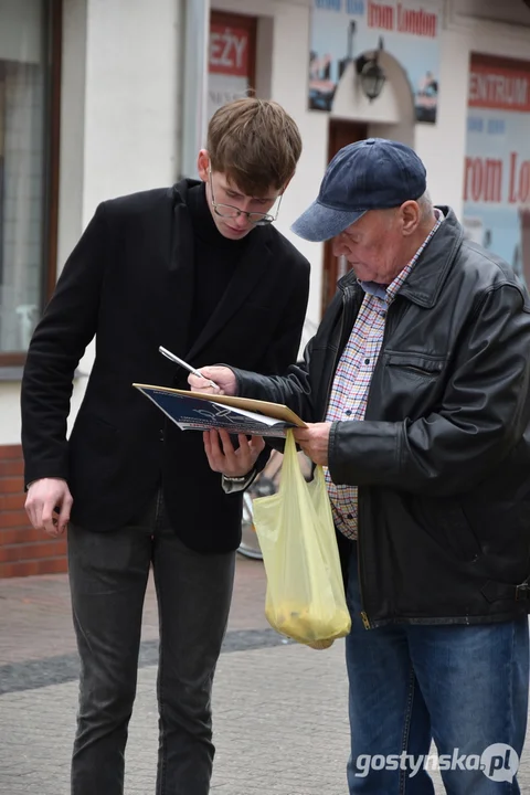 Gostyń. Zbieranie podpisów pod obywatelskim projektem nowelizacji ustawy o rentach socjalnych