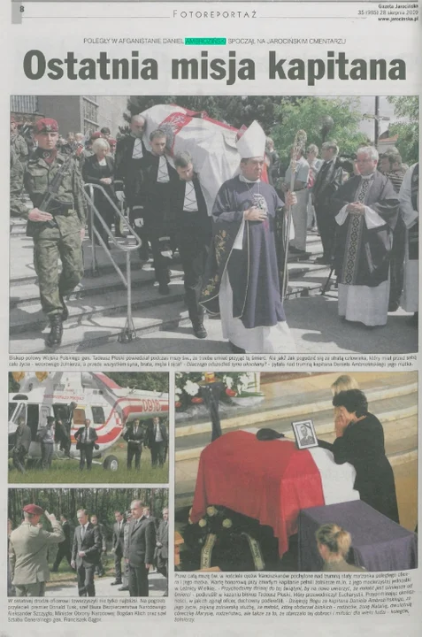 Kpt. Daniel Ambroziński z Jarocina zginął w Afganistanie na pierwszej linii. Przypominamy tamte wydarzenia