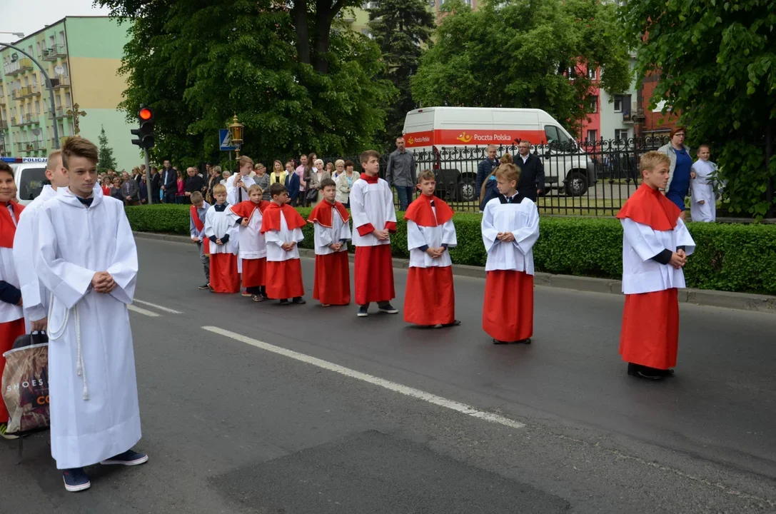 Procesja Bożego Ciała ulicami Krotoszyna w 2016 roku