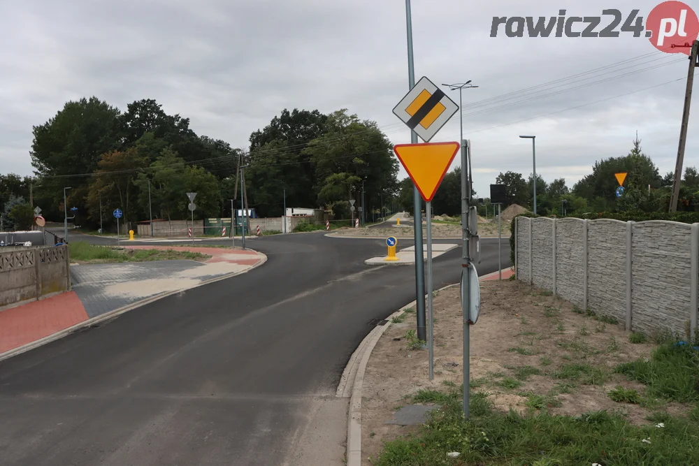 Rondo koło poligonu w Sierakowie jest przejezdne