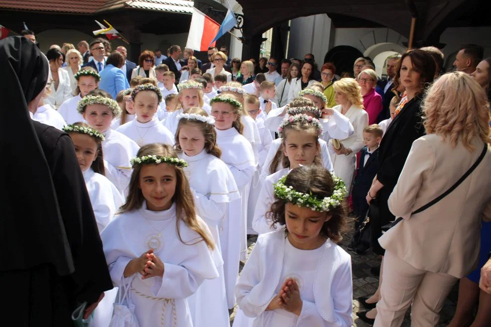 Pierwsza Komunia Święta w parafii św. Marcina w Jarocinie