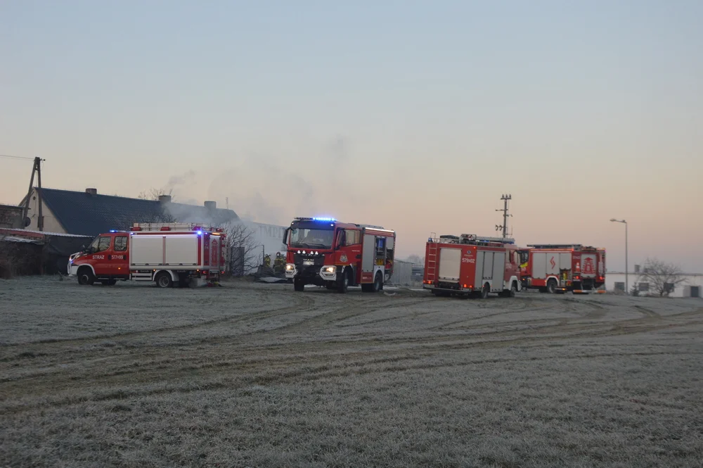 Interwencja strażaków z Rawicza, Izbic i Bojanowa