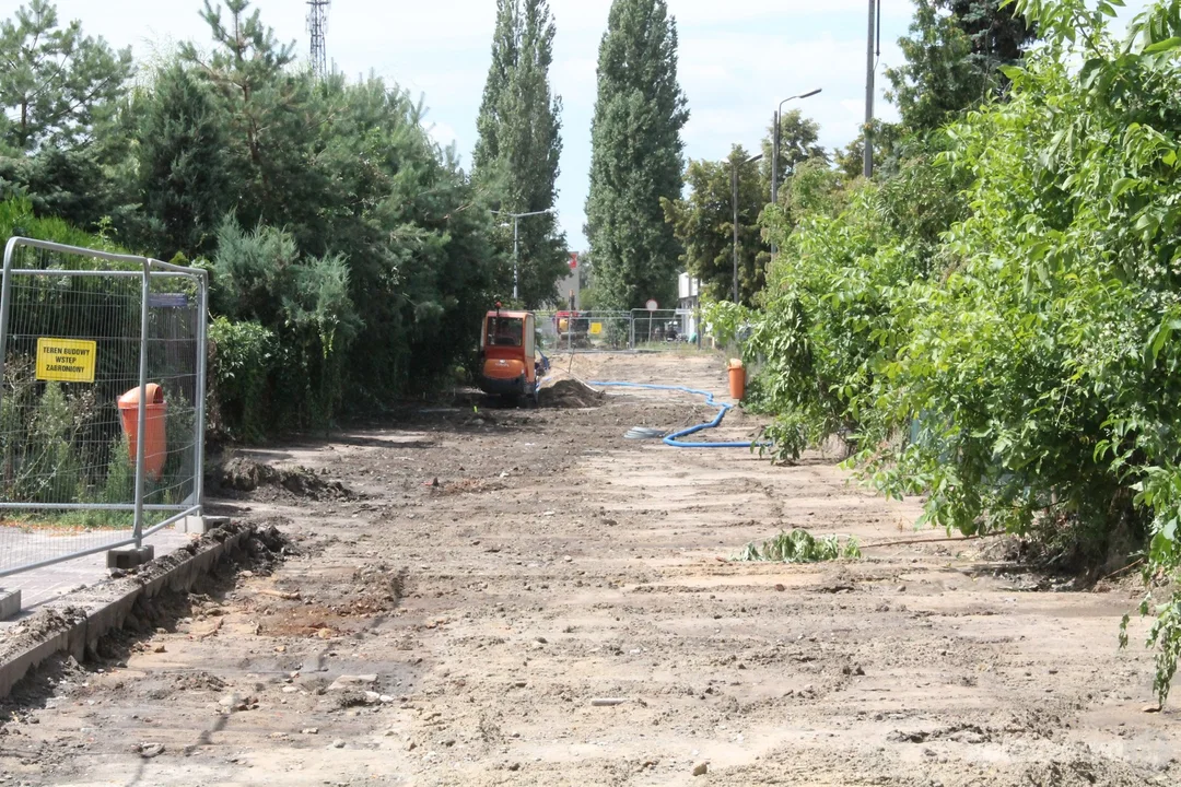 Trwa budowa ścieżki w Pleszewie. Nie zabrakło kontrowersji wokół drzew - Zdjęcie główne