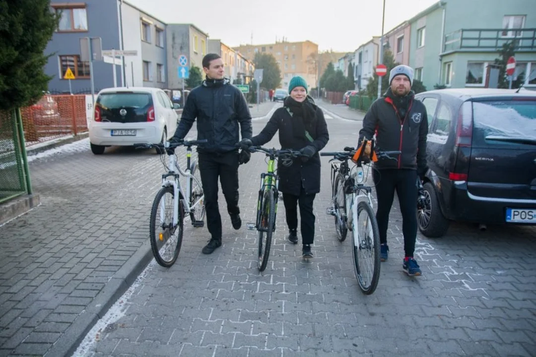 Julie Erch Petersen i Andreas Markussen objechali świat na rowerach. Przybyli także do Jarocina