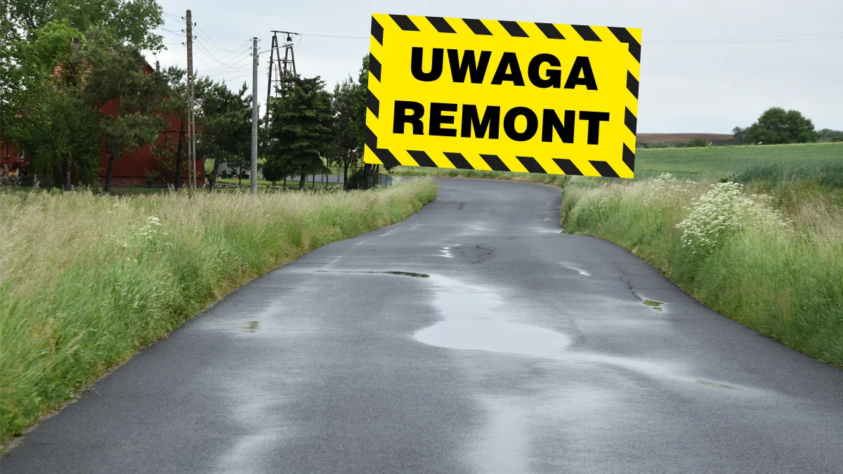 Rusza remont drogi w Malewie w gminie Gostyń. Będą utrudnienia w ruchu - Zdjęcie główne