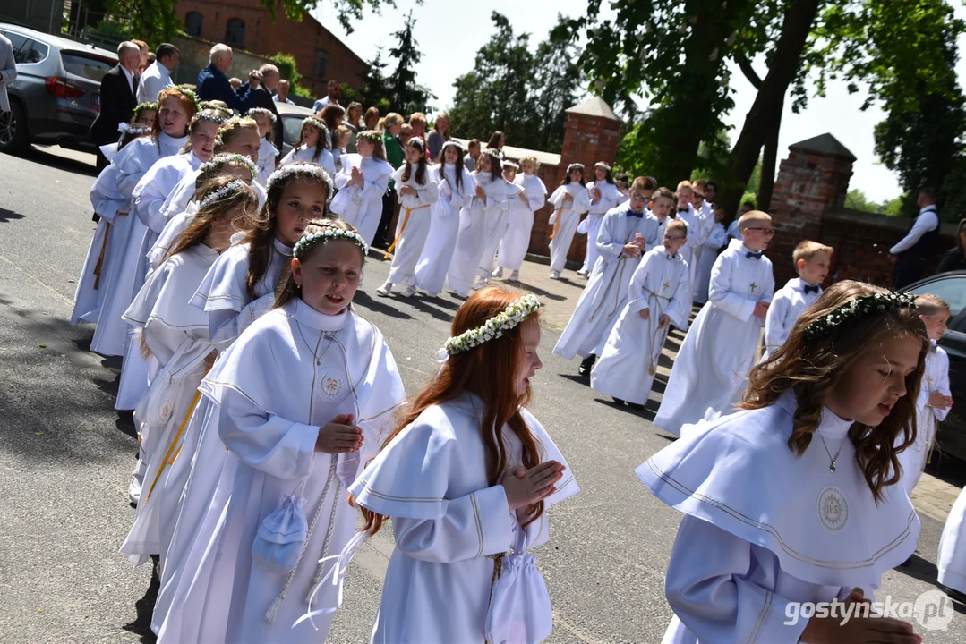 I Komunia Święta w parafii Narodzenia Najświętszej Maryi Panny w Poniecu