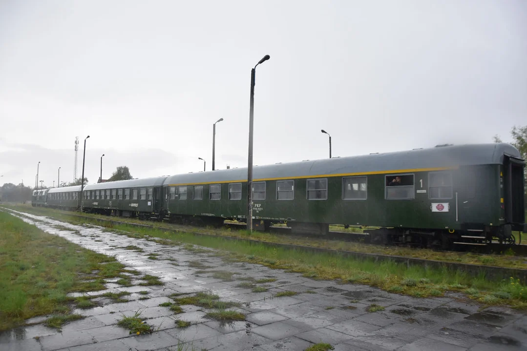 Pociąg turystyczny Baszta na linii Gostyń - Leszno