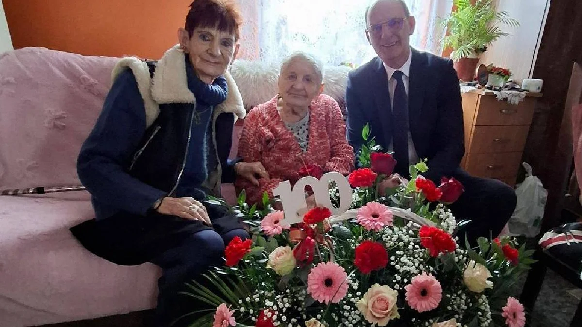 Wanda Szaradkiewicz z Ponieca obchodziła 100. urodziny
