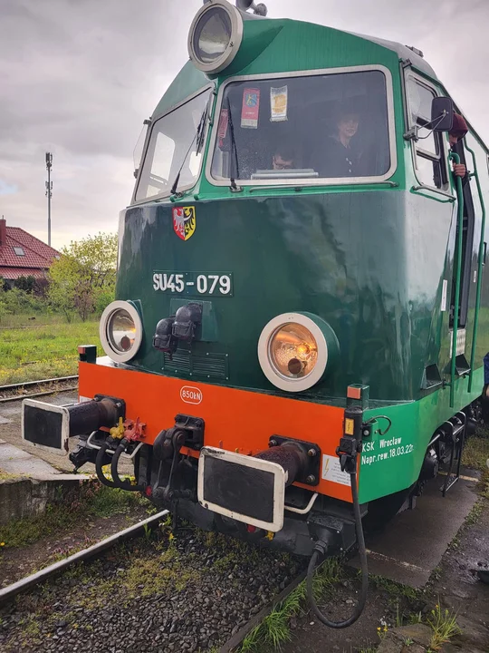 Pociąg turystyczny Baszta na linii Gostyń - Leszno