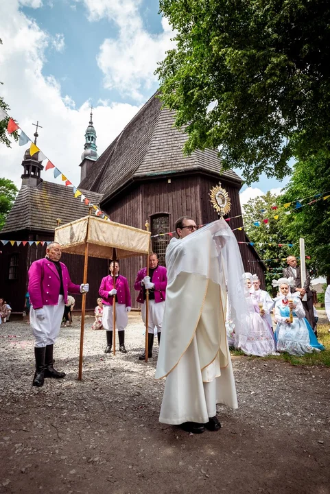 Procesja Bożego Ciała w Domachowie